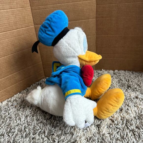 Disney Store Authentic Donald Duck Plush Stuffed Animal Toy Genuine Original - Picture 5 of 10